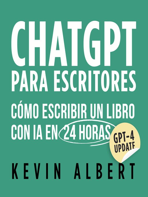 Title details for ChatGPT para escritores by Kevin Albert - Available